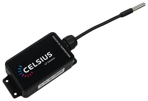 Sensor de temperatura con sonda CELSIUS